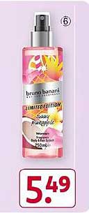 Bruno Banani Limited Edition - Fruchtige Körperlotion