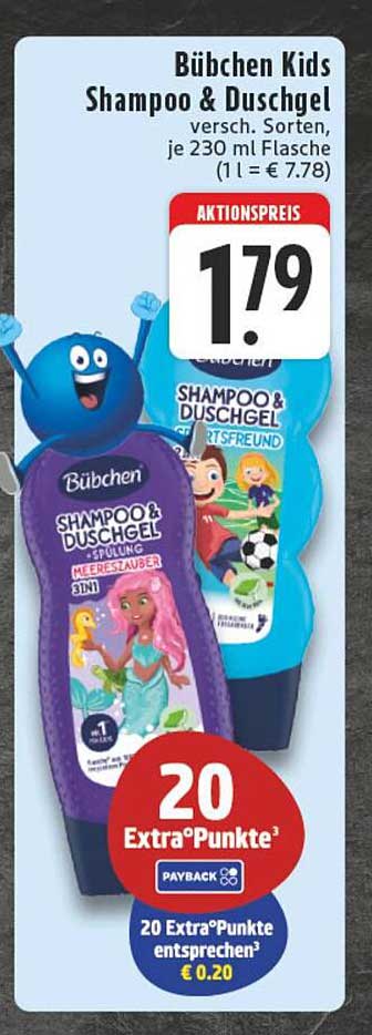 Bübchen Kids Shampoo & Duschgel 230 ml - Verschiedene Sorten