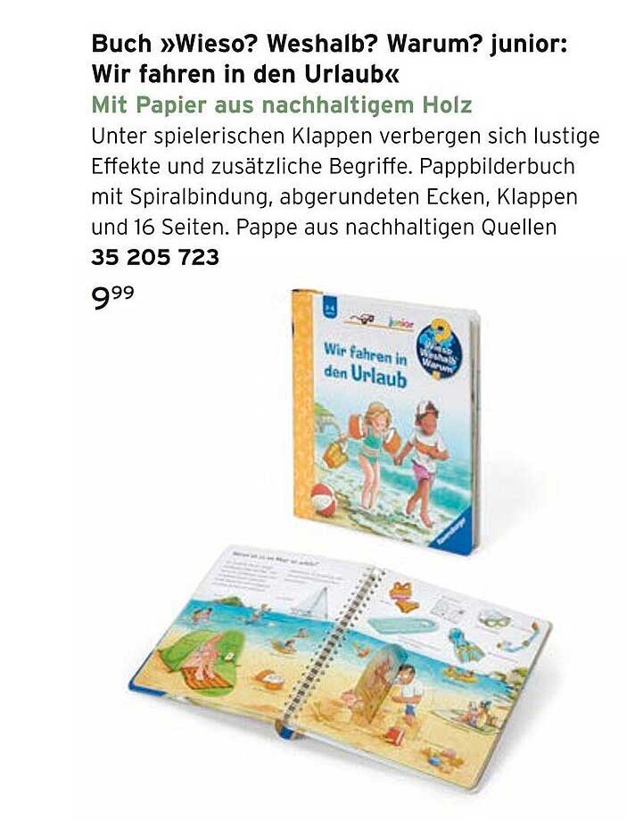 Buch »Wieso? Weshalb? Warum? junior: Wir fahren in den Urlaub«