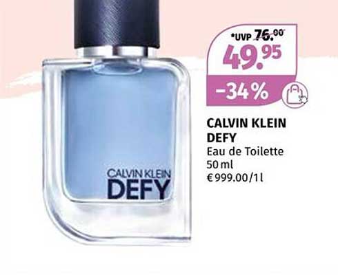 CALVIN KLEIN DEFY Eau de Toilette 50 ml
