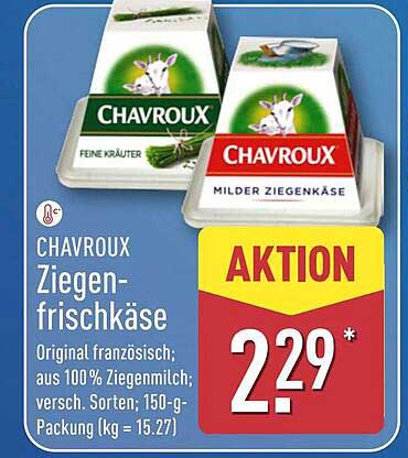 CHAVROUX Ziegenfrischkäse