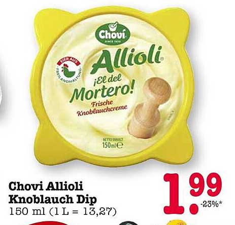 Chovi Allioli Knoblauch Dip 150 ml