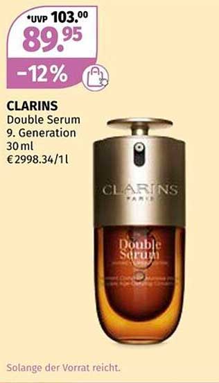 CLARINS Double Serum 9. Generation 30 ml