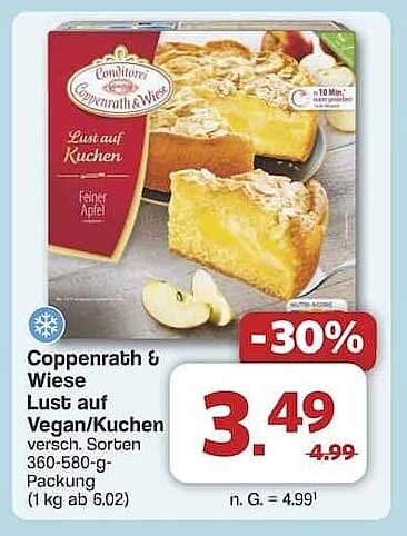 Coppenrath & Wiese Lust auf Kuchen – Feiner Apfel