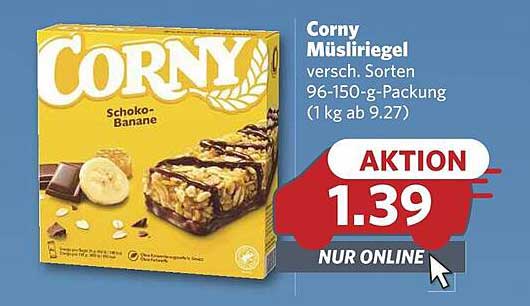 Corny Müsliriegel - Schoko-Banane