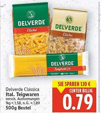 Delverde Classica Ital. Teigwaren 500g - Verschiedene Ausführungen