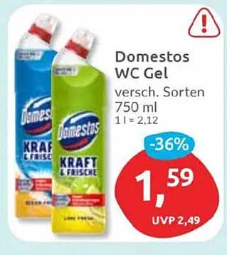 Domestos WC Gel - Verschiedene Sorten 750 ml