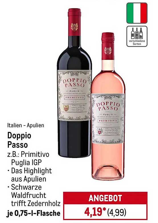 Doppio Passo - Primitivo Puglia IGP