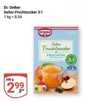 Dr. Oetker Gelier-Zucker 3:1