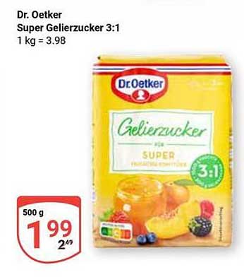 Dr. Oetker Super Gelierzucker 3:1
