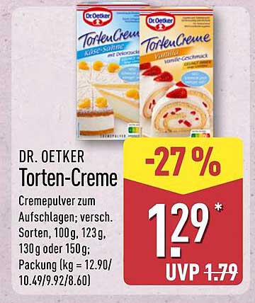 Dr. Oetker Torten-Creme