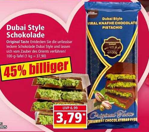 Dubai Style Schokolade
