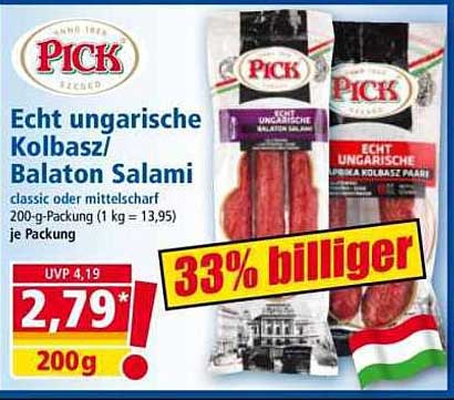 Echt ungarische Kolbasz/Balaton Salami 200g