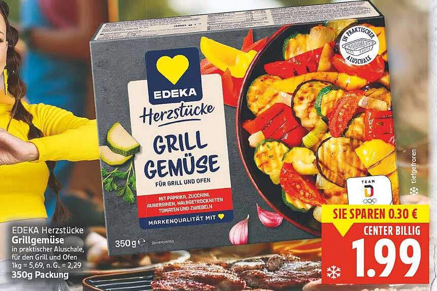 EDEKA Herzstücke Grillgemüse 350g