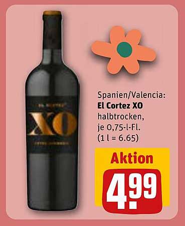 El Cortez XO halbtrocken, je 0,75-l-Fl.