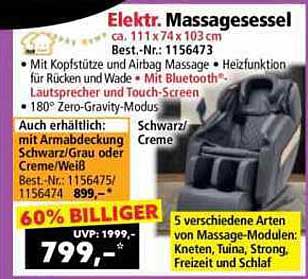 Elektrischer Massagesessel – Entspannung für Ihr Zuhause