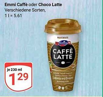 Emmi Caffè oder Choco Latte 230 ml