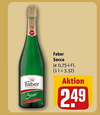 Faber Secco 0,75 L Flasche