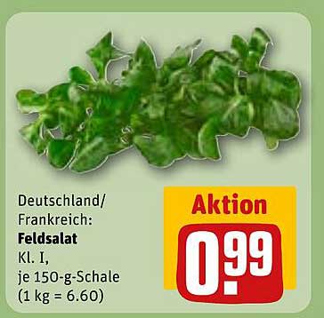 Feldsalat Kl. I – frisch und knackig