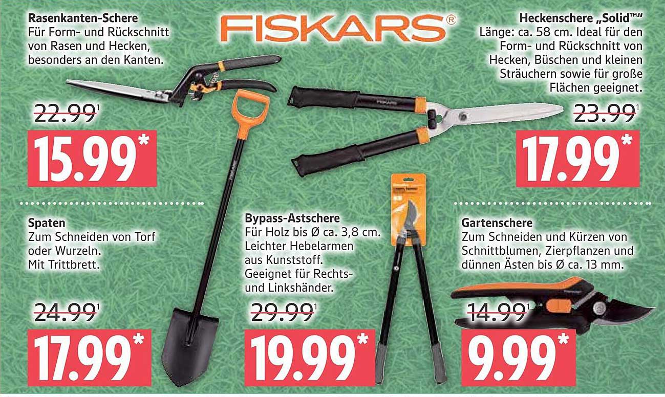 Fiskars Gartenwerkzeug-Set im Marktkauf-Prospekt