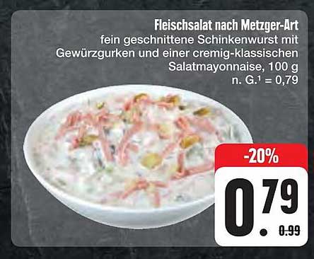 Fleischsalat nach Metzger-Art