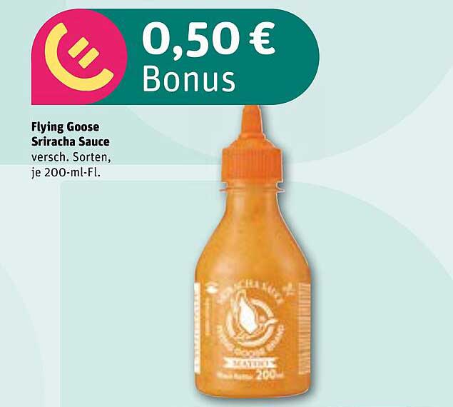 Flying Goose Sriracha Sauce 200 ml - verschiedene Sorten