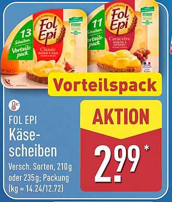 Fol Epi Käse-Scheiben - Vorteilspack