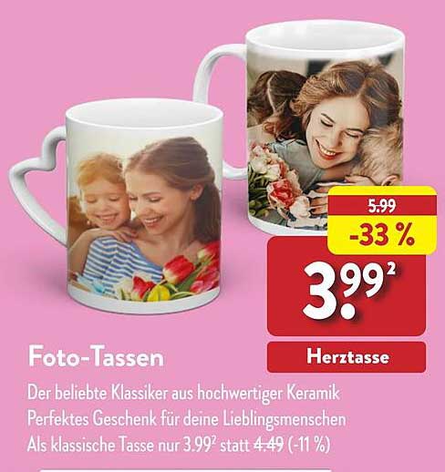 Foto-Tassen