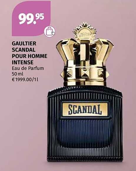 GAULTIER SCANDAL POUR HOMME INTENSE Eau de Parfum 50 ml