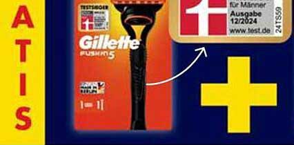 Gillette Fusion5 - Rasierer für ein perfektes Rasurerlebnis