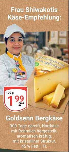 Goldsenn Bergkäse