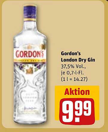 Gordon’s London Dry Gin 0,7 l