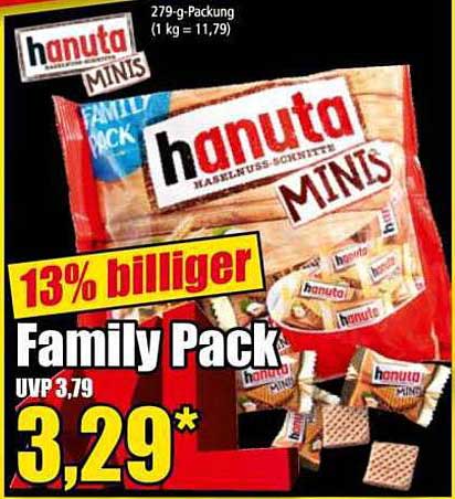 hanuta MINIS Family Pack