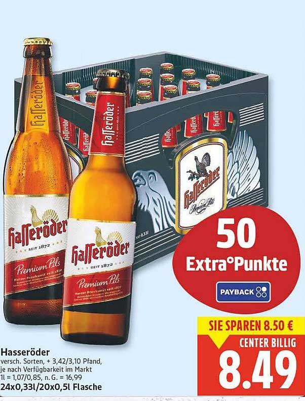 Hasseröder Premium Pils – 24er-Kasten