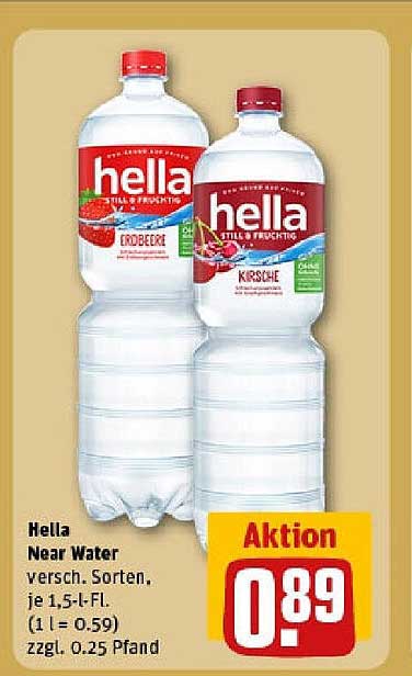 Hella Near Water - Fruchtige Erfrischung für jeden Geschmack