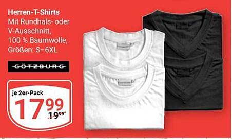 Herren-T-Shirts im praktischen 2er-Pack