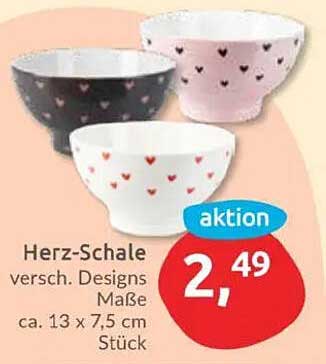 Herz-Schale - Verschiedene Designs