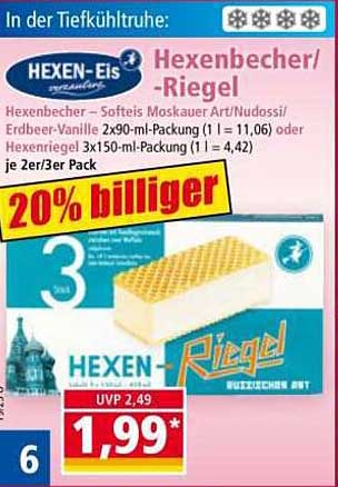 Hexenbecher/-Riegel - 20% billiger