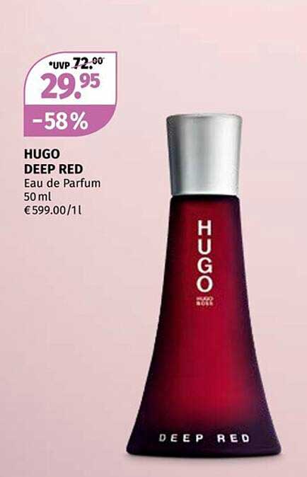 HUGO DEEP RED Eau de Parfum 50 ml