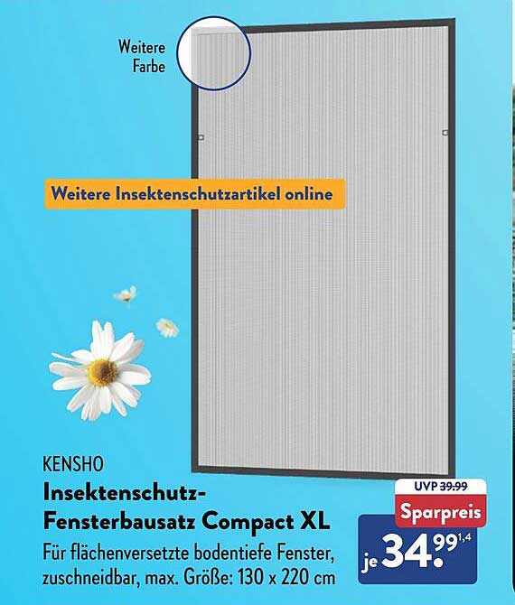 Insektenschutz-Fensterbausatz Compact XL