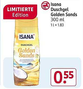 Isana Duschgel Golden Sands 300 ml