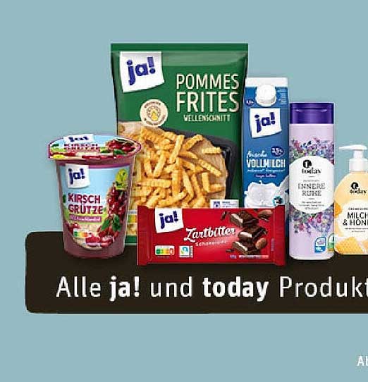 ja! Pommes Frites 1 kg zum Sonderpreis