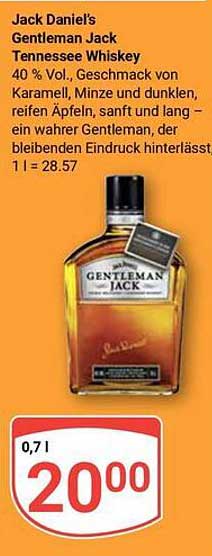Jack Daniel's Gentleman Jack Tennessee Whiskey