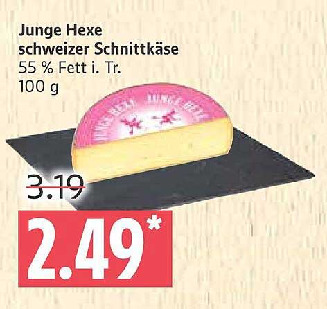 Junge Hexe Schweizer Schnittkäse 100 g