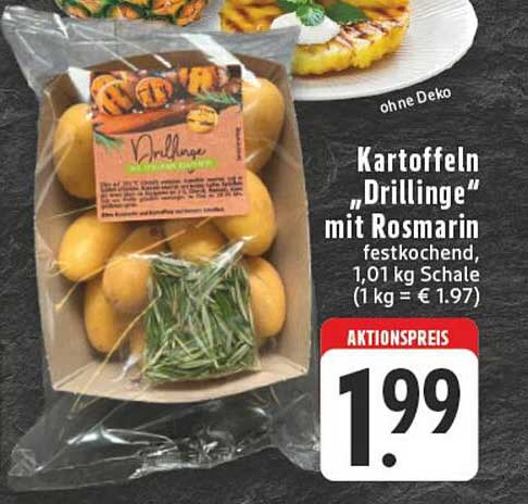Kartoffeln "Drillinge" mit Rosmarin