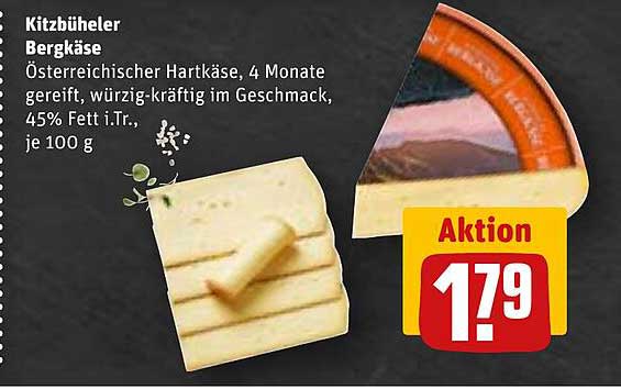 Kitzbüheler Bergkäse - 4 Monate gereift