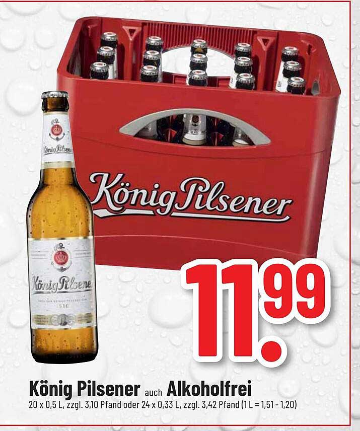 König Pilsener auch alkoholfrei