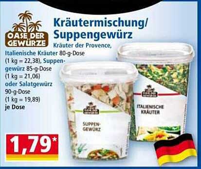 Kräutermischung/Suppenwürz Oase der Gewürze
