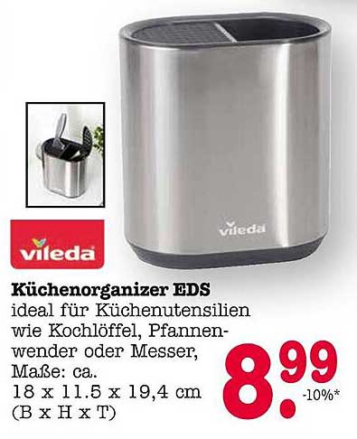 Küchenorganizer EDS von Vileda