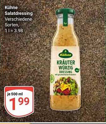 Kühne Salatdressing Kräuter Würzig 500 ml